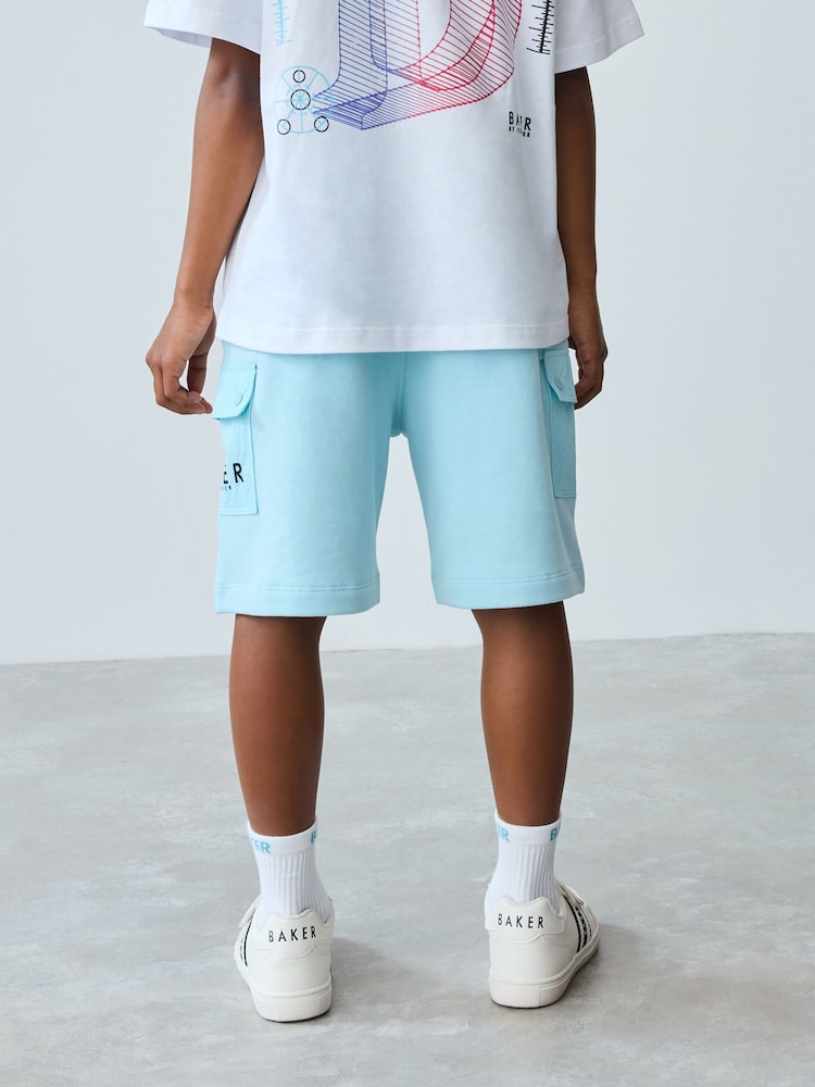 Baker by Ted Baker Nylon Pocket 100% Cotton Shorts - Image 3 of 10