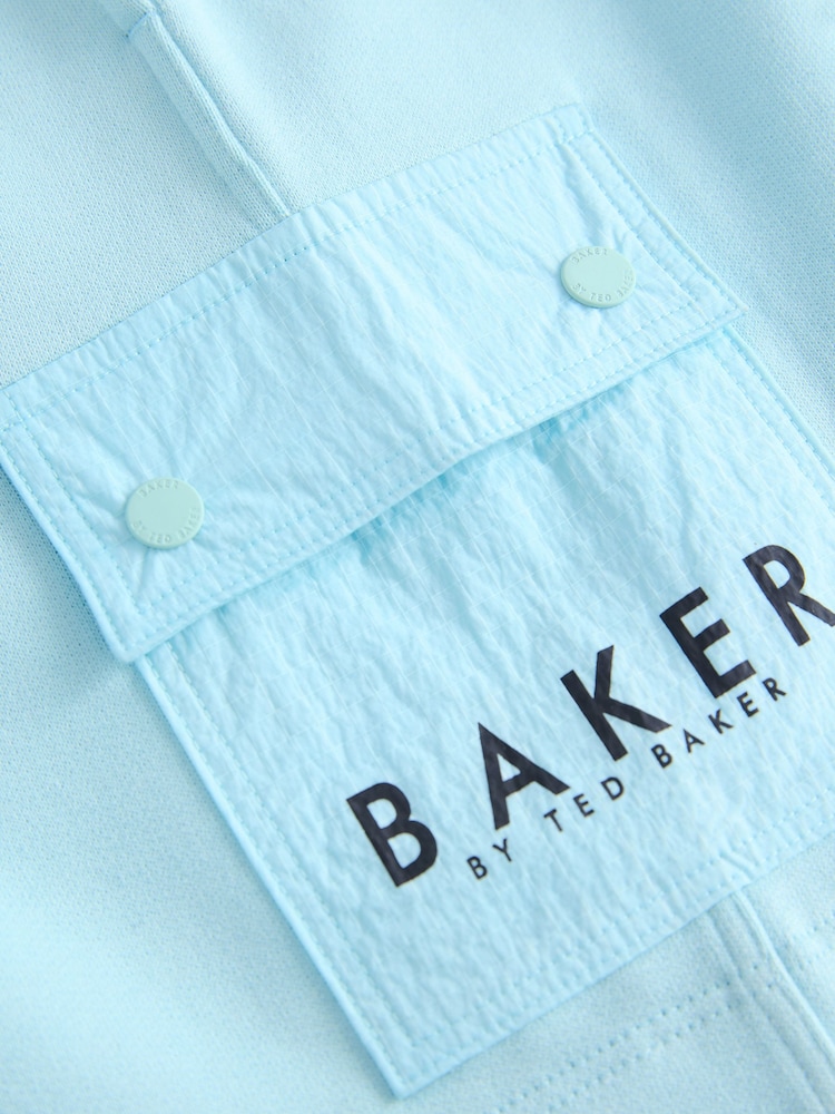Baker by Ted Baker Nylon Pocket 100% Cotton Shorts - Image 9 of 10
