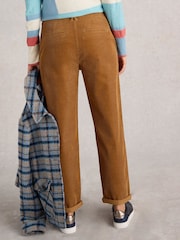 White Stuff Brown Twister Cord Trousers - Image 2 of 6