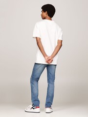 Tommy Jeans Regular Fit Gold Crest 100% Cotton T-Shirt - Imagen 2 de 5
