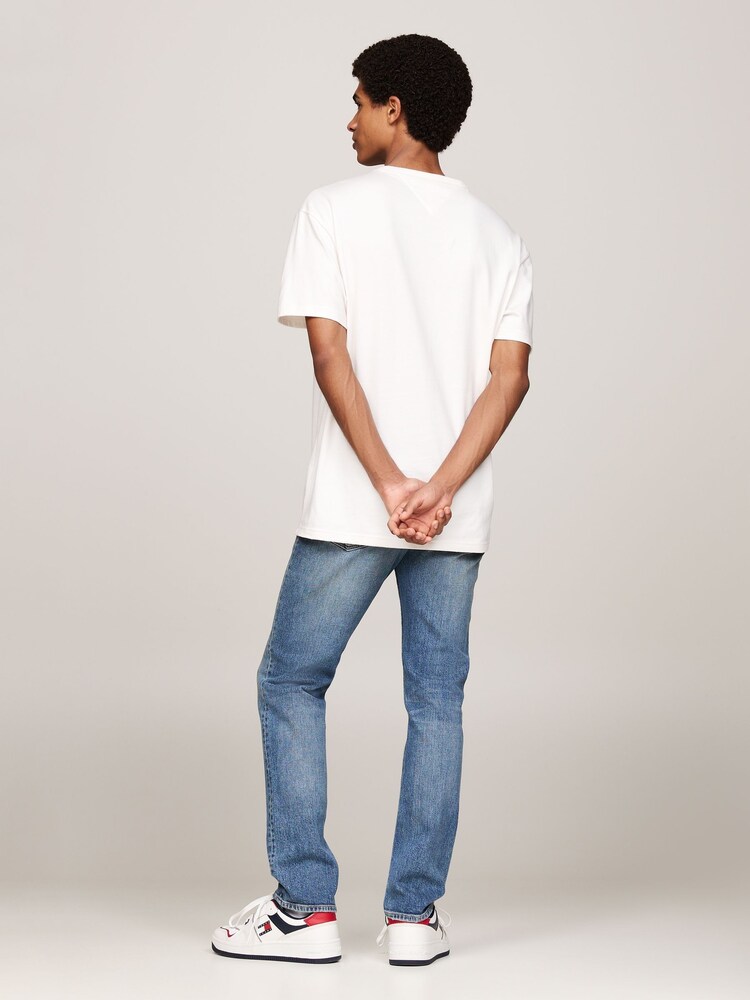 Tommy Jeans Regular Fit Gold Crest 100% Cotton T-Shirt - Imagen 2 de 5