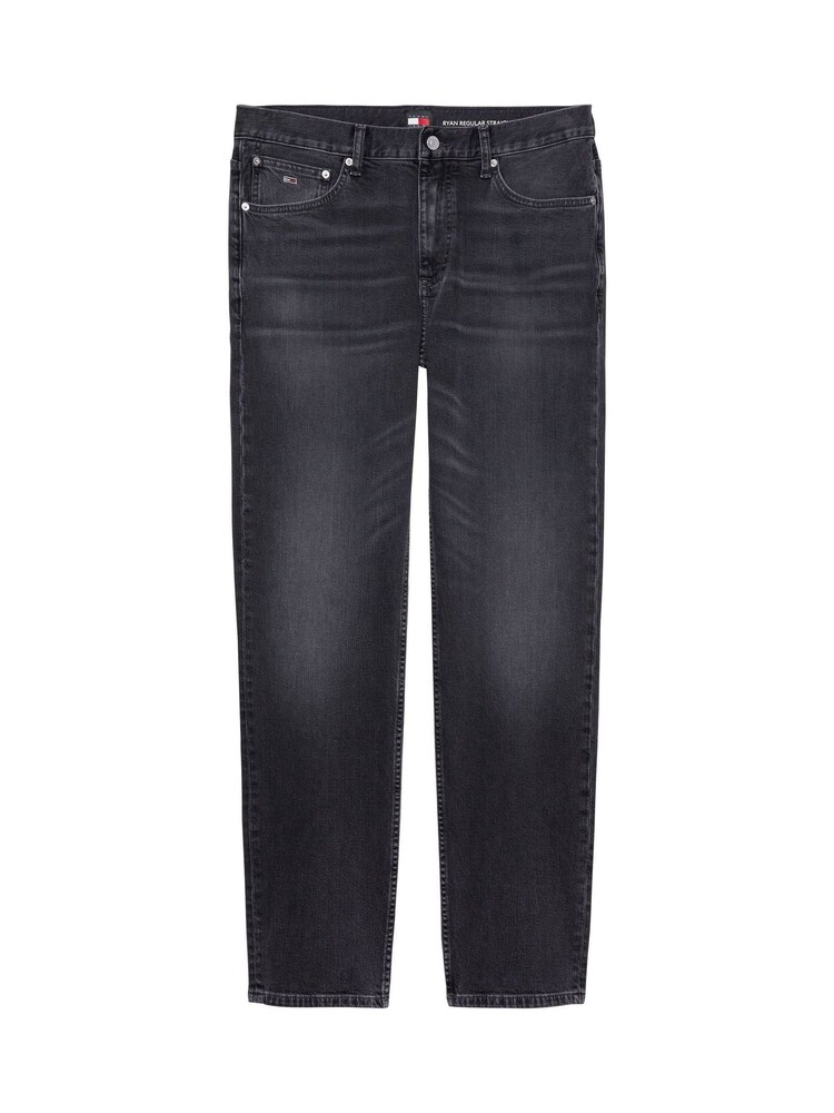 Tommy Jeans Black Regular Fit Ryan Straight Jeans - Image 4 of 4 Tommy Jeans Black Regular Fit Ryan Straight Jeans - Image 4 of 4