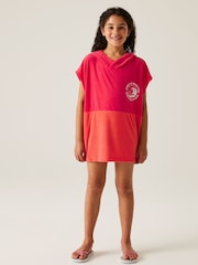 Regatta Pink Kids Towel Robe - Image 3 of 8