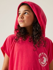Regatta Pink Kids Towel Robe - Image 5 of 8