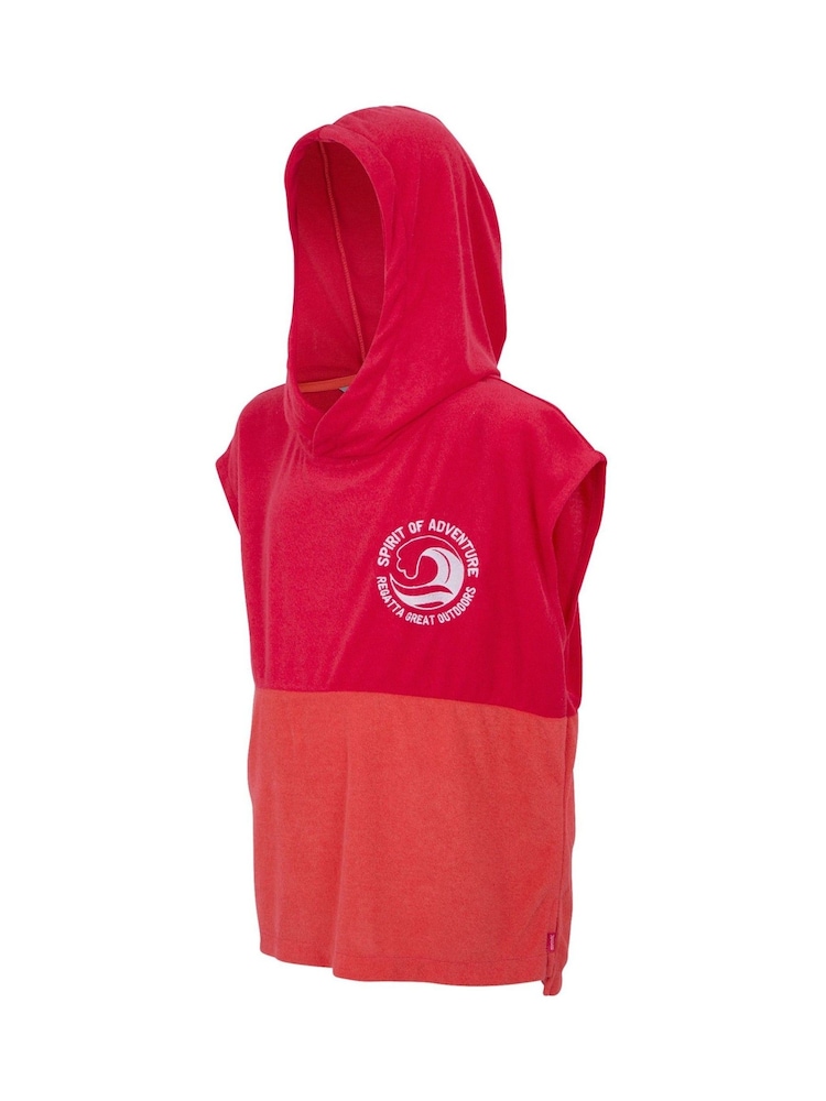 Regatta Pink Kids Towel Robe - Image 8 of 8
