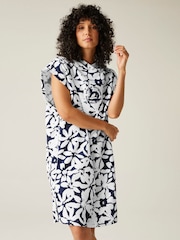 Regatta Blue Adults Towel Robe - Image 1 of 8
