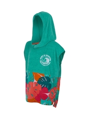 Regatta Blue Chrome Kids Towel Robe - Image 7 of 8