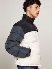 Tommy Jeans Natural Tommy Jeans Gold Alaska Puffer Jacket - Image 3 of 7