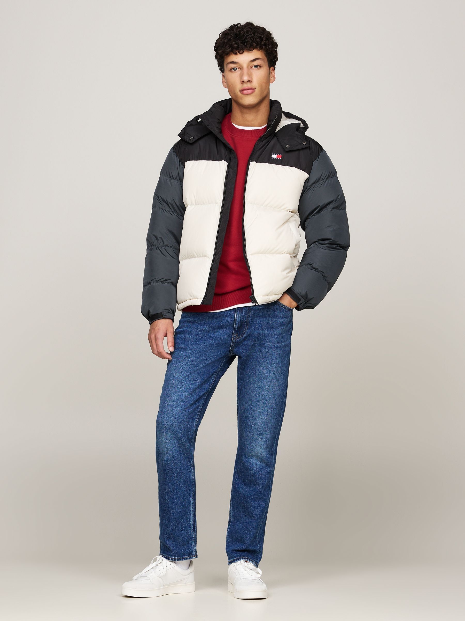 Buy Tommy Jeans Natural Tommy Jeans Gold Alaska Puffer