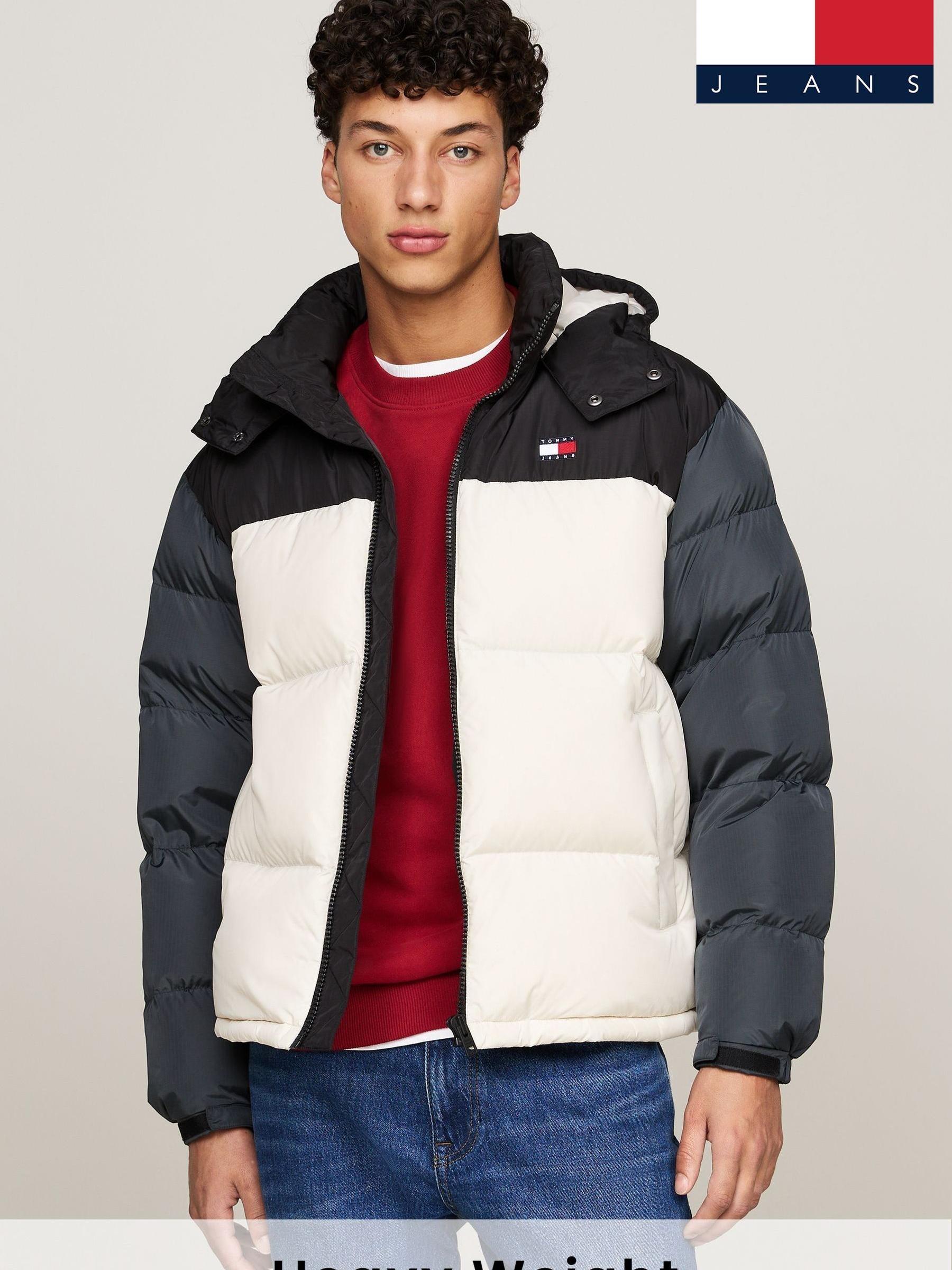 冬ギフト セ Buy Tommy Puffer Alaska Gold Jeans Tommy Natural Jeans ジャケット・アウター