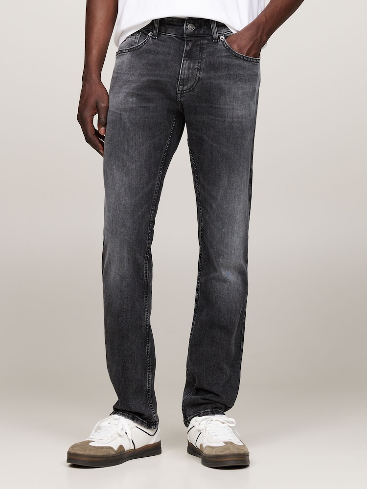 Tommy Jeans Black Slim Fit Scanton Jeans - Image 1 of 4
