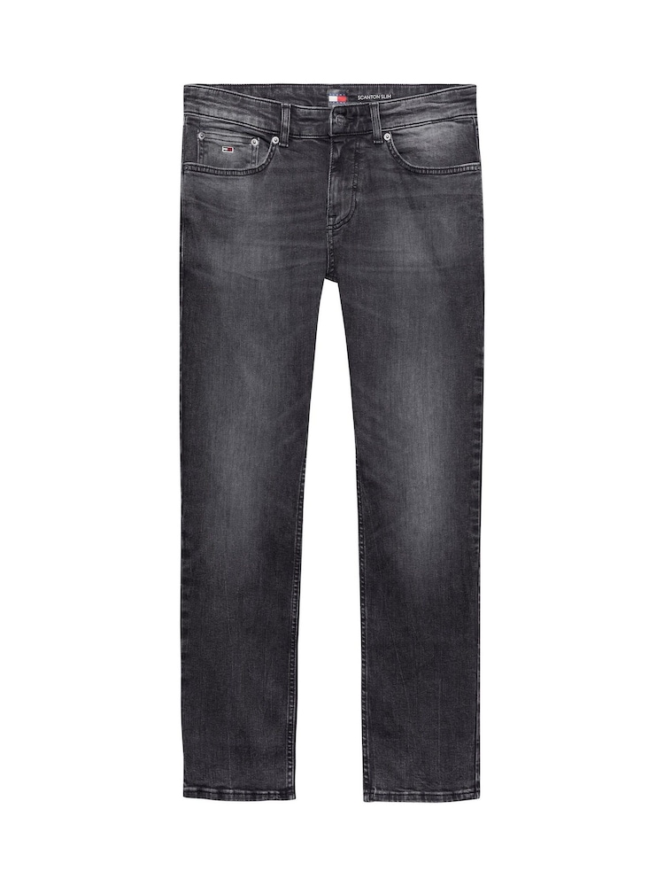 Tommy Jeans Black Slim Fit Scanton Jeans - Image 4 of 4