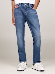 Синий - Зауженные джинсы Tommy Hilfiger Scanton - Изображение 1 из 4