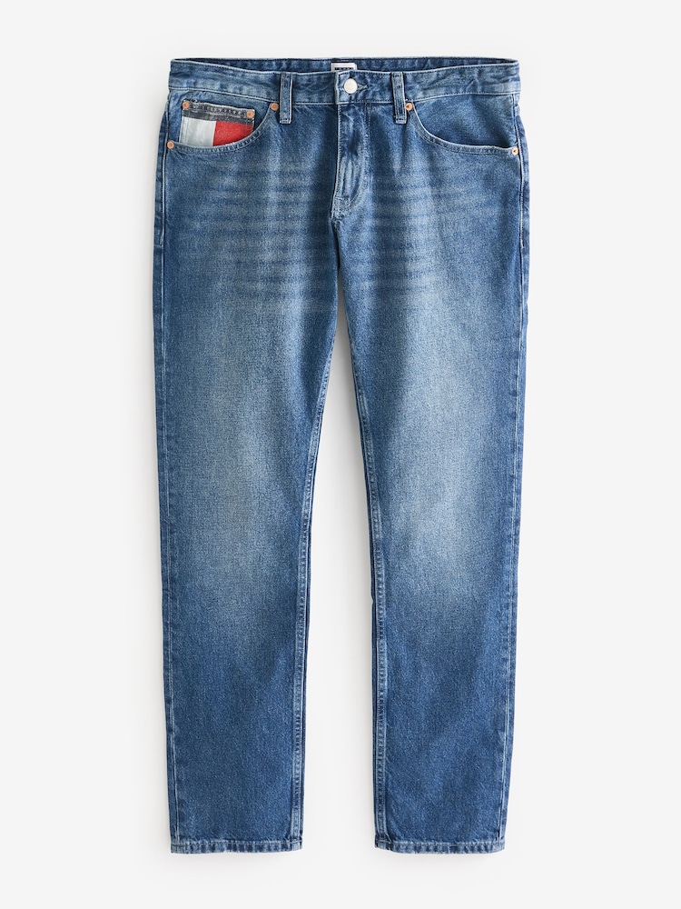 أزرق فاتح - بنطلون جينز ضيّق Scanton من Tommy Hilfiger - صورة 4 من 4 أزرق فاتح - بنطلون جينز ضيّق Scanton من Tommy Hilfiger - صورة 4 من 4
