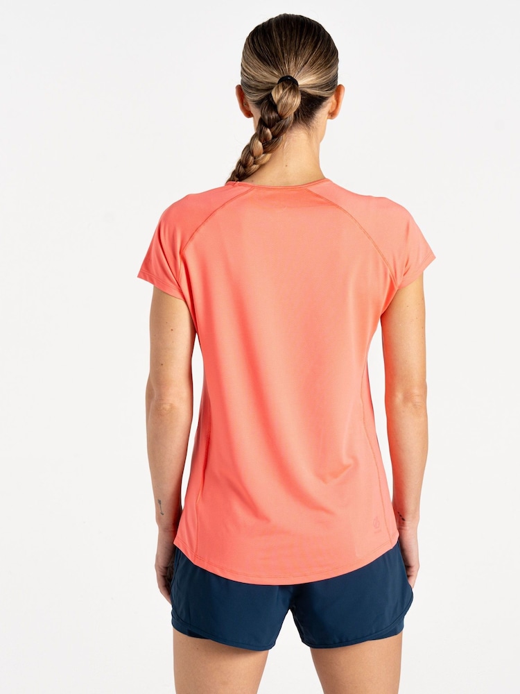 Dare 2b Womens Pink Lightweight T-Shirt - Image 3 of 6