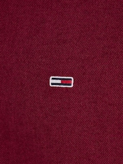 Tommy Jeans Regular Fit Red Grindle Flannel Shirt - Image 6 of 6