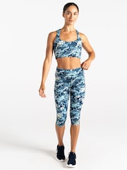 Dare 2b Womens Blue Swift III Sports Bra - Image 2 of 8
