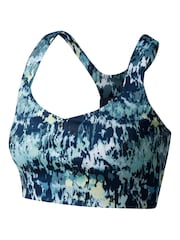 Dare 2b Womens Blue Swift III Sports Bra - Image 8 of 8