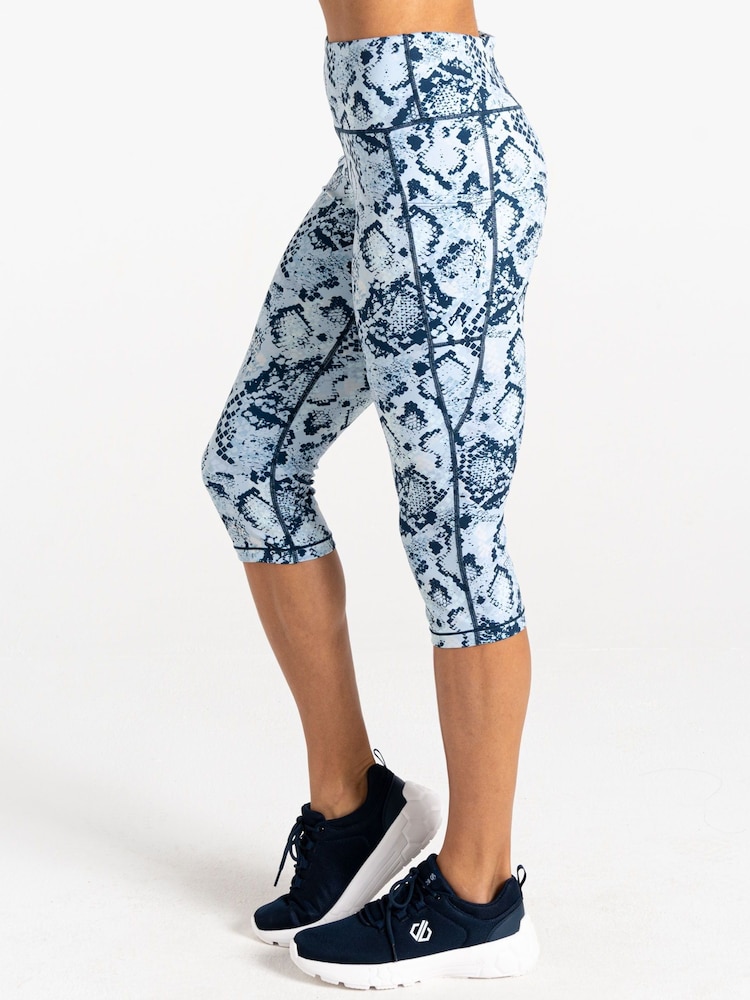 Dare 2b Womens Influential II 3/4 Black Leggings - Image 3 of 9