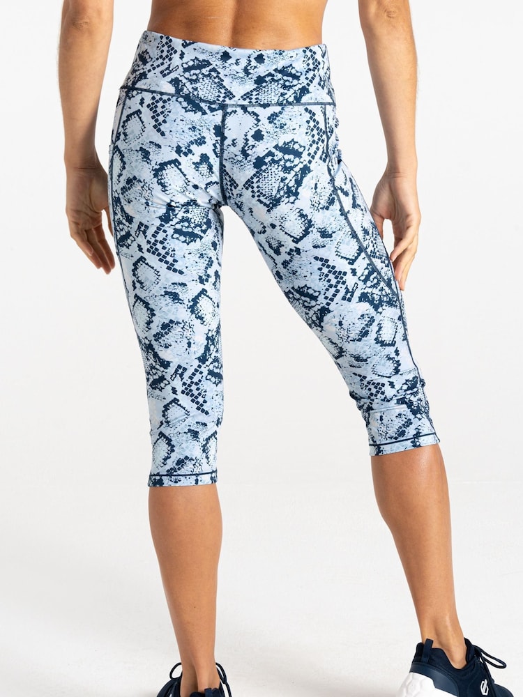 Dare 2b Womens Influential II 3/4 Black Leggings - Image 4 of 9