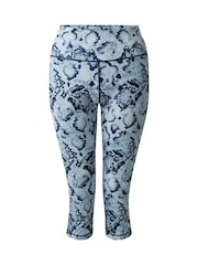 Dare 2b Womens Influential II 3/4 Black Leggings - Image 7 of 9