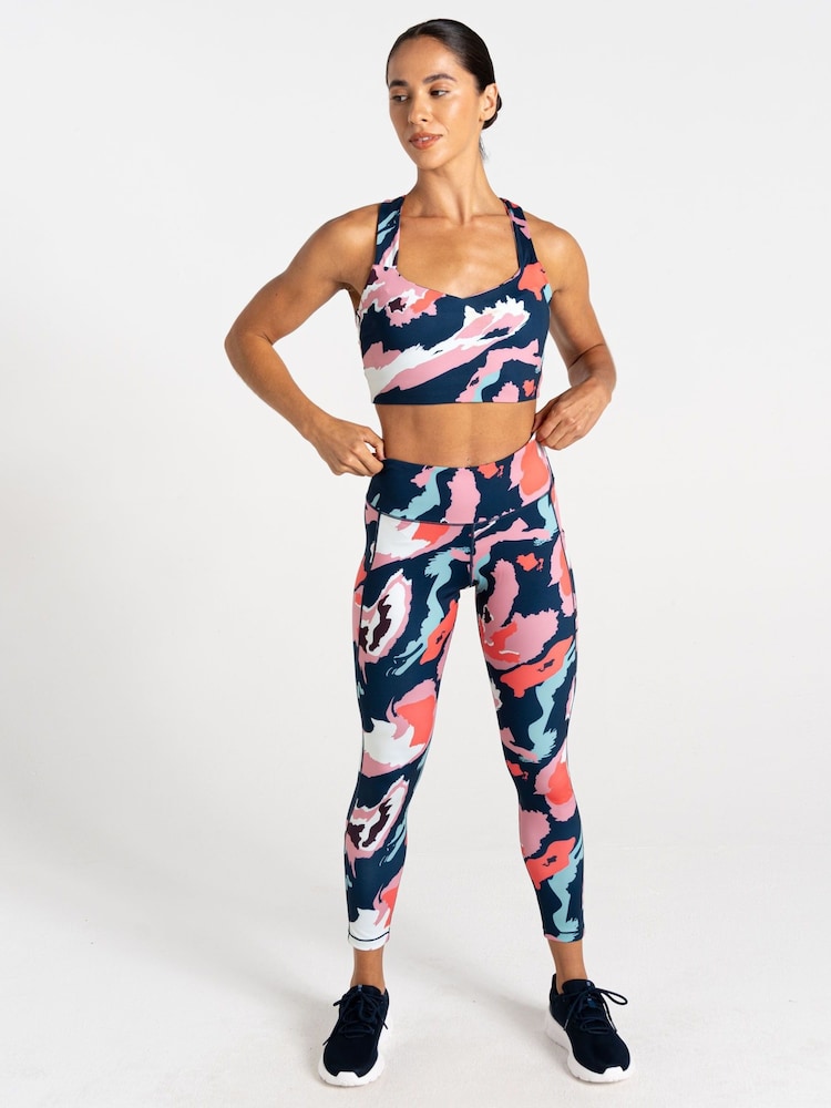 Dare 2b Womens Blue Swift III Sports Bra - Image 2 of 8