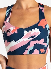 Dare 2b Womens Blue Swift III Sports Bra - Image 5 of 8