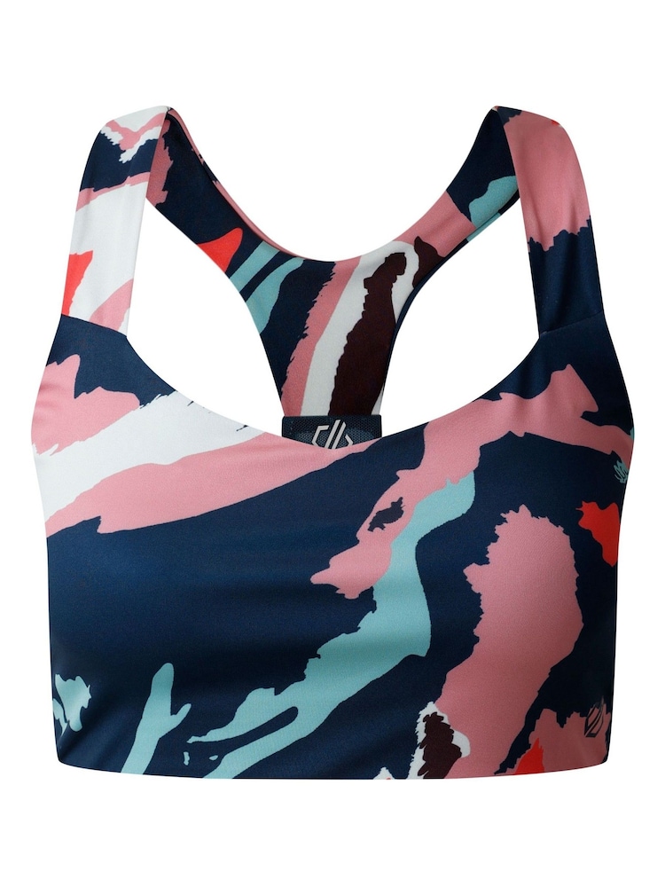 Dare 2b Womens Blue Swift III Sports Bra - Image 6 of 8