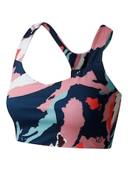 Dare 2b Womens Blue Swift III Sports Bra - Image 7 of 8