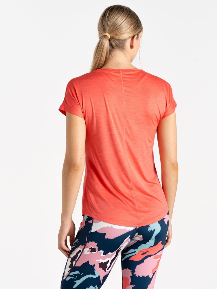 Dare 2b Womens Pink Vigilant Lightweight T-Shirt - Image 3 of 6