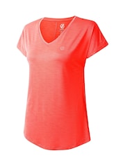 Dare 2b Womens Pink Vigilant Lightweight T-Shirt - Image 6 of 6