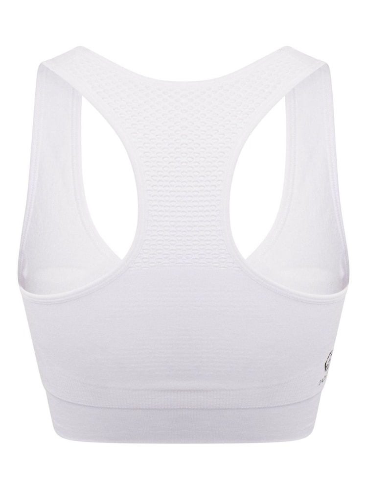 Dare 2b White Don't Sweat It II Sports Bra - Image 8 of 8