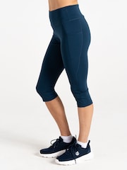 Dare 2b Womens Influential II 3/4 Black Leggings - Image 3 of 9