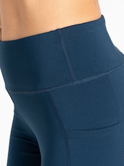 Dare 2b Womens Influential II 3/4 Black Leggings - Image 6 of 9