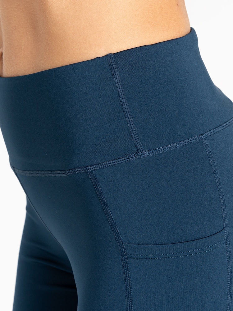 Dare 2b Womens Influential II 3/4 Black Leggings - Image 6 of 9