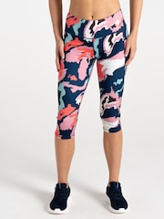 Dare 2b Womens Influential II 3/4 Black Leggings - Image 1 of 8
