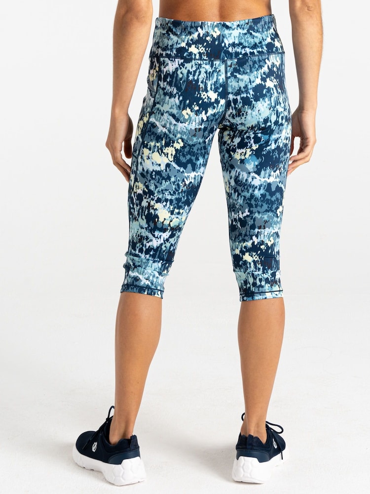 Dare 2b Womens Influential II 3/4 Black Leggings - Image 1 of 3