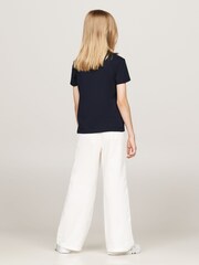Tommy Hilfiger Blue Nyc Foil Short Sleeve 100% Cotton T-Shirt - Image 4 of 5
