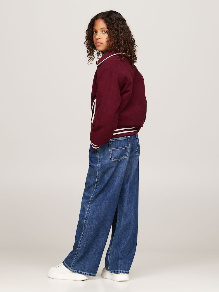 Czerwona kurtka bomberka Tommy Hilfiger Varsity - Image 4 of 5
