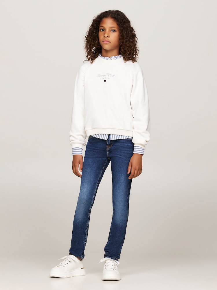 Tommy Hilfiger Blue Nora Mid Rise Jeans - Image 1 of 4