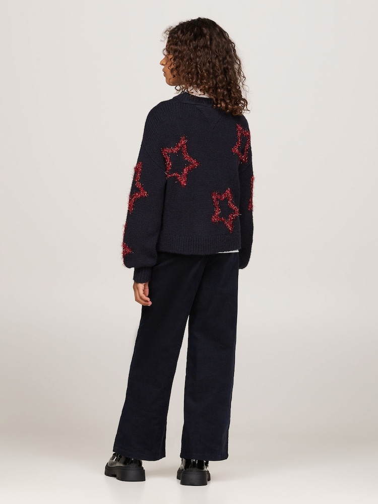 Tommy Hilfiger Blue Star Sweater - Image 2 of 5