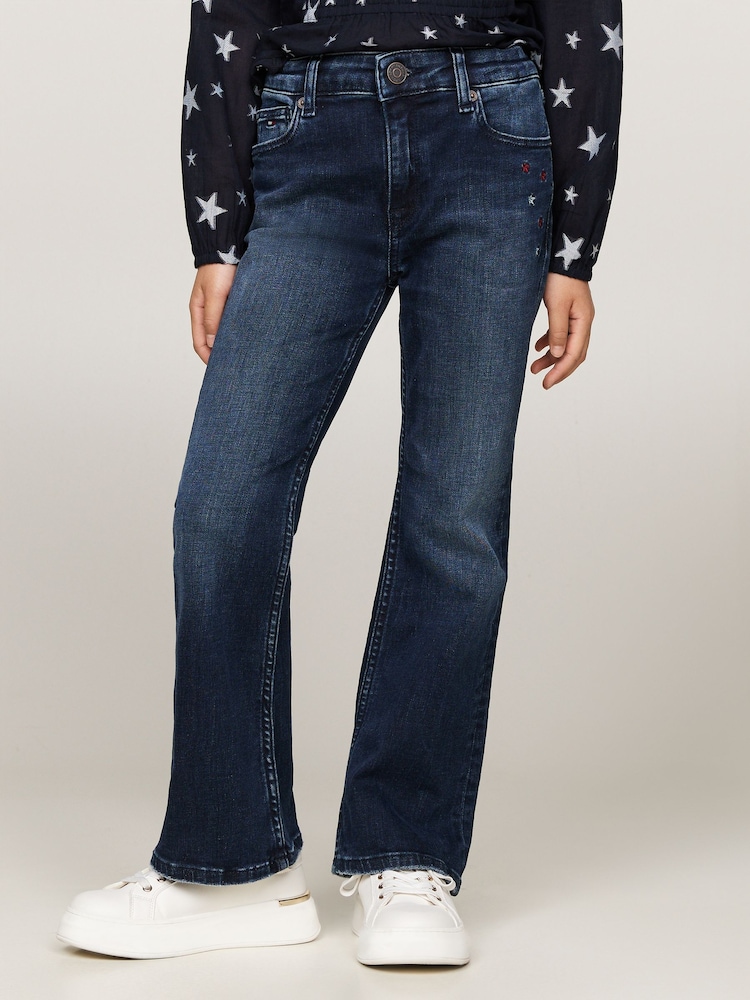 Tommy Hilfiger Blue Flared Jeans - Image 1 of 5