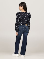 Tommy Hilfiger Blue Flared Jeans - Image 4 of 5