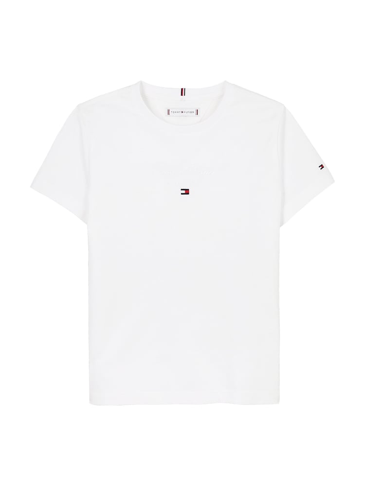 Tommy Hilfiger White Nyc Foil Short Sleeved 100% Cotton T-Shirt - Image 5 of 5