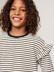 Tommy Hilfiger Blue Stripe Long Sleeve T-Shirt - Image 2 of 5