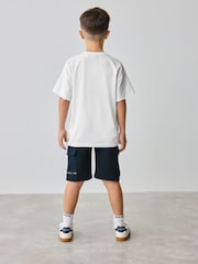 Baker by Ted Baker Graphic T-Shirt And Cargo Shorts Set - Image 3 of 9