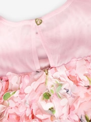 وردي - فستان بملمس بارز مزيَّن بطبعة موردة ثلاثية الأبعاد من Baker by Ted Baker - صورة 10 من 13
