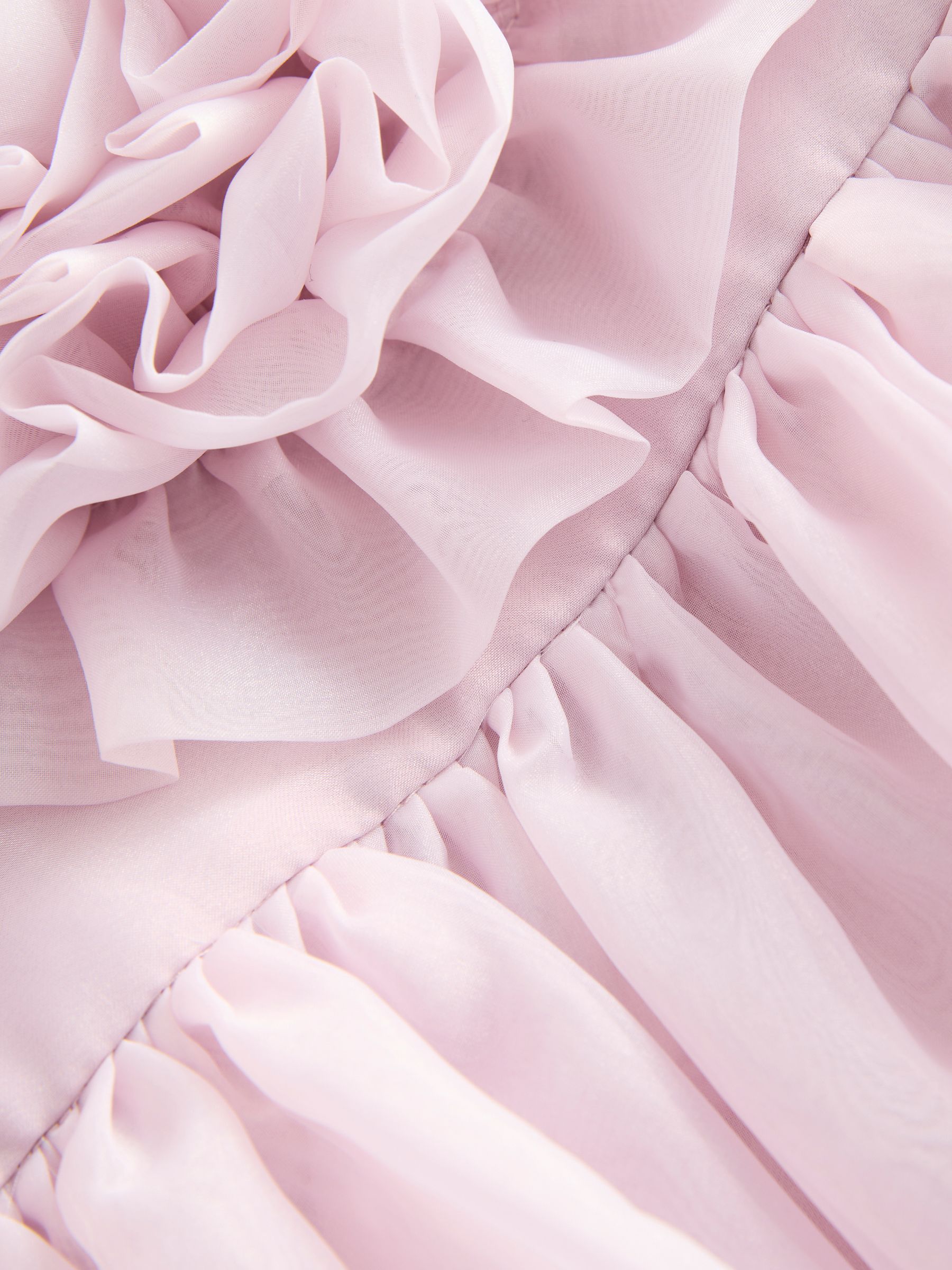 Buy Baker by Ted Baker Pink Corsage Organza Occasion Dress