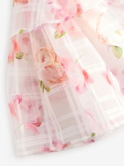 Baker by Ted Baker Floral Burnout Cross Back Dress - Image 22 of 22