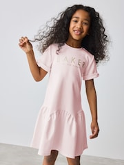 Baker by Ted Baker Peplum Hem Ponte Dress - Image 3 of 11